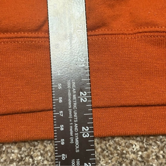 Jerzees Orange Graphic Women's Sweater - Picture 8 of 11